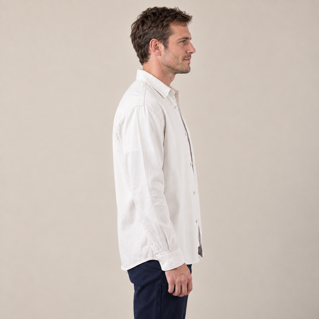 Men's Relaxed Overshirt Jacket