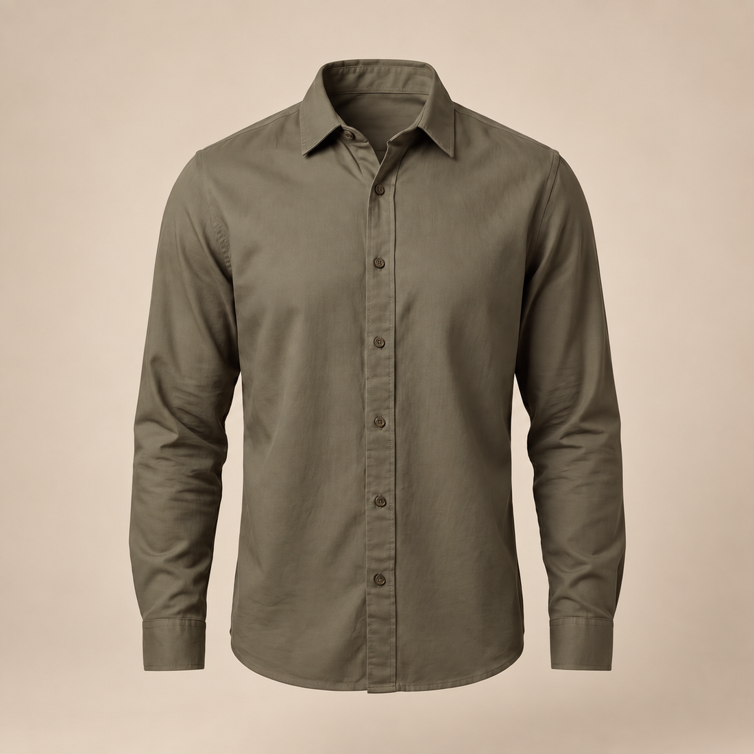 Men's Relaxed Viscose Autumn Overshirt