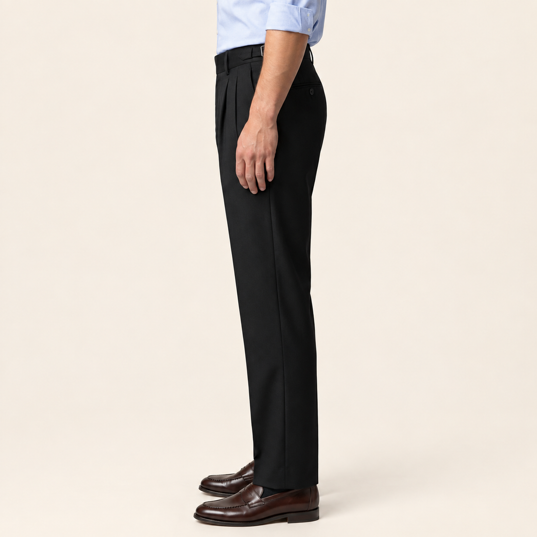 Men's Retro Straight Leg Trousers