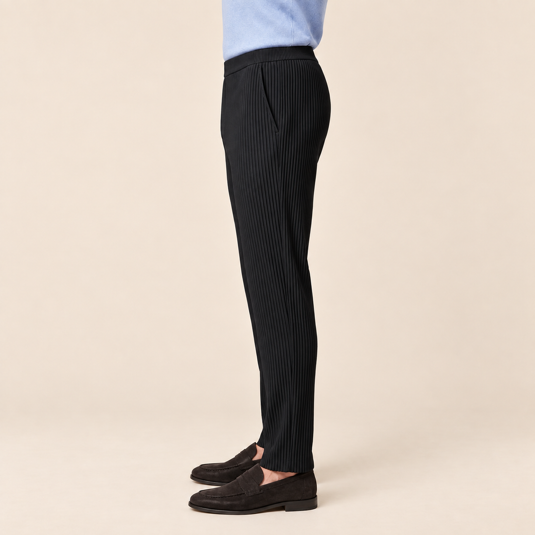 Men's Ribbed Trousers for Casual Comfort