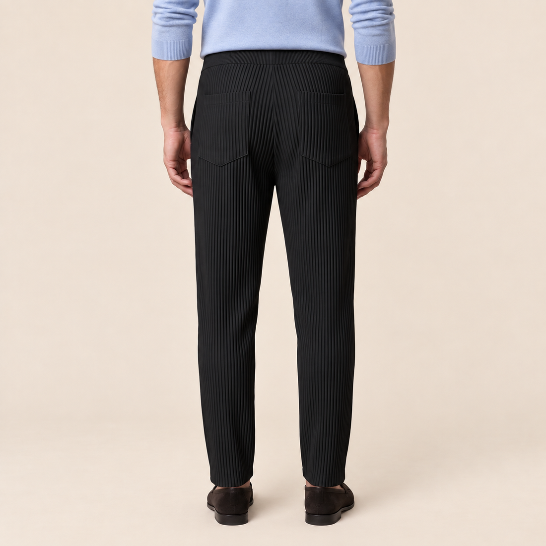 Men's Ribbed Trousers for Casual Comfort