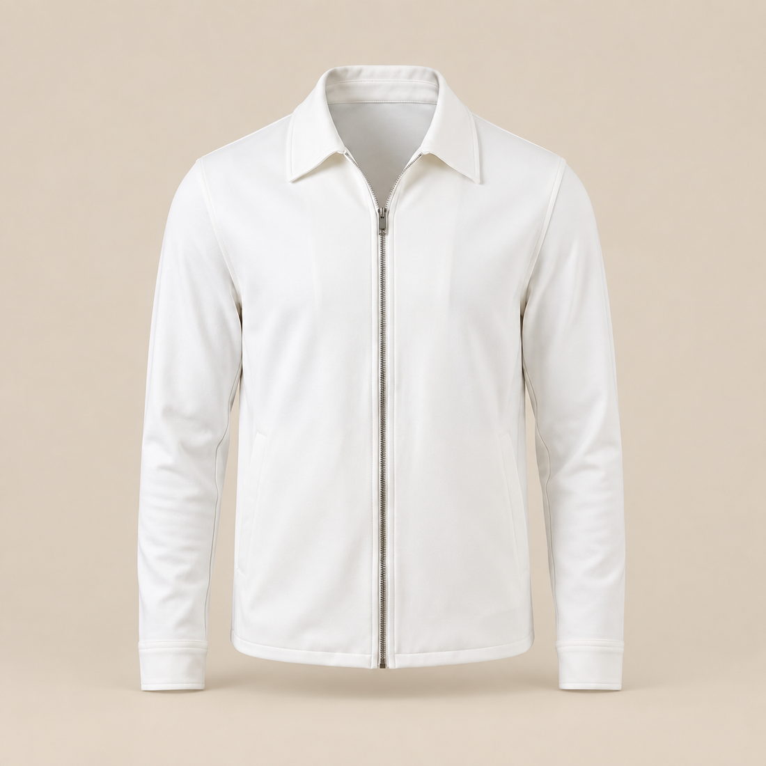 Men's Shiny Mid-Spring Jacket
