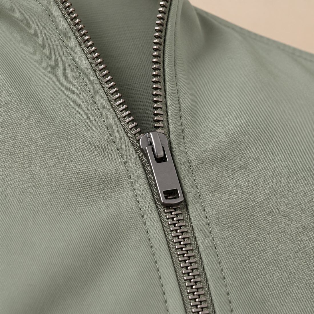 Men's Shiny Mid-Spring Jacket