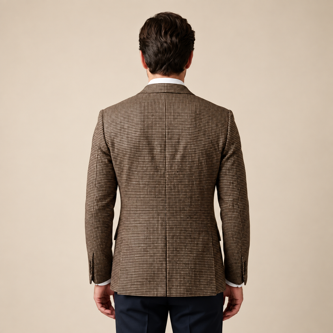 Men's Slim Fit Double-Breasted Blazer