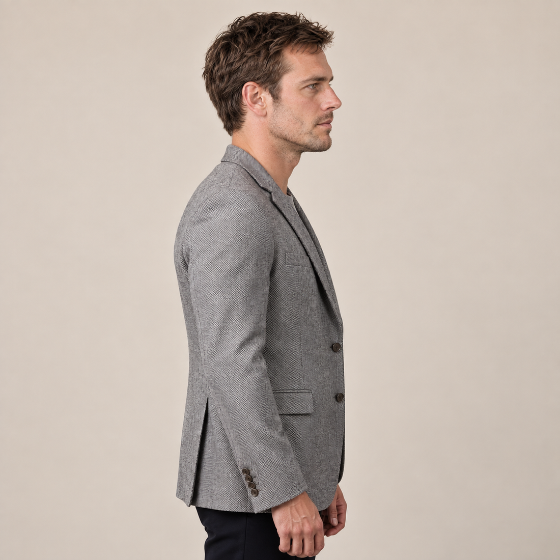 Men's Slim-Fit Winter Blazer Jacket