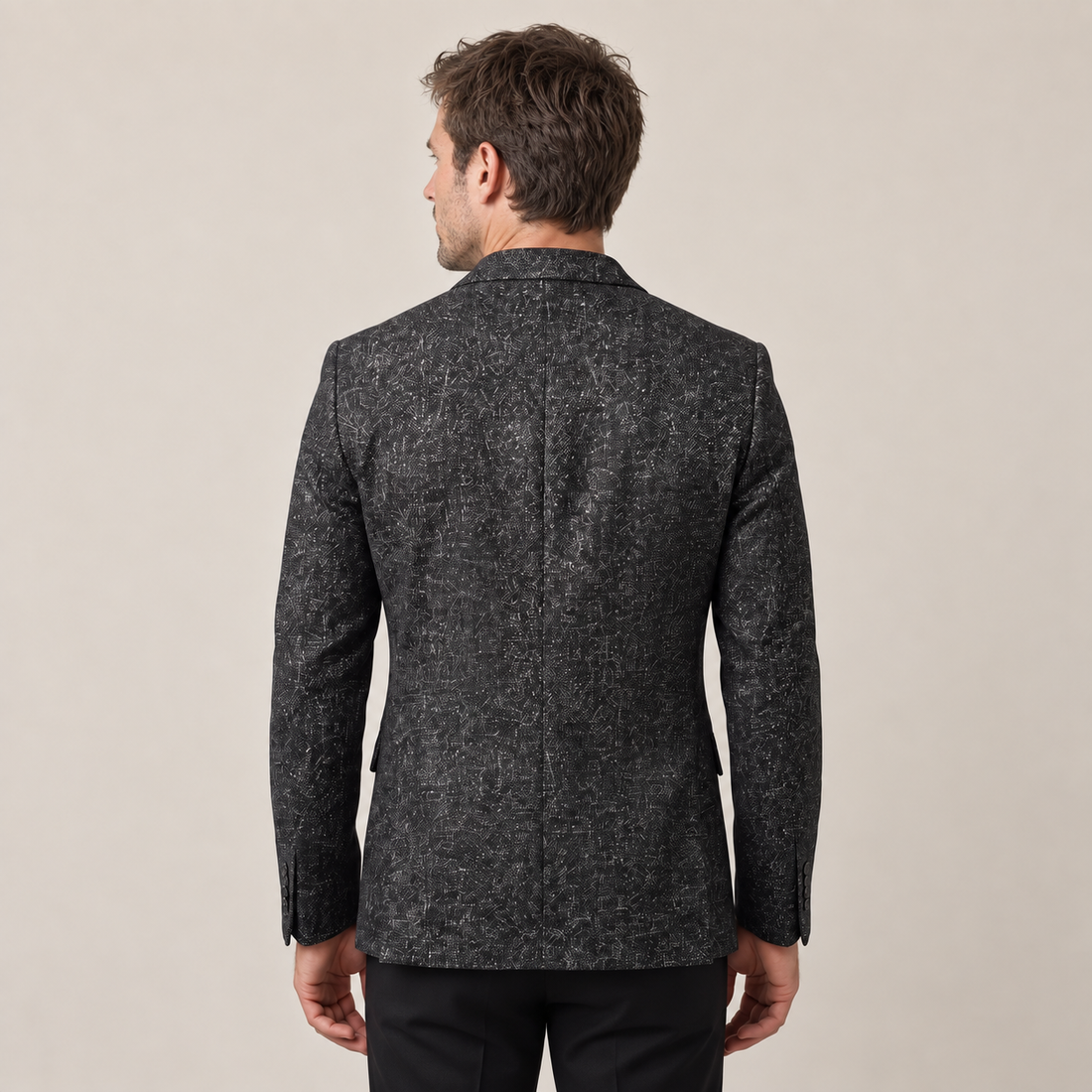 Men's Slim-Fit Winter Blazer Jacket