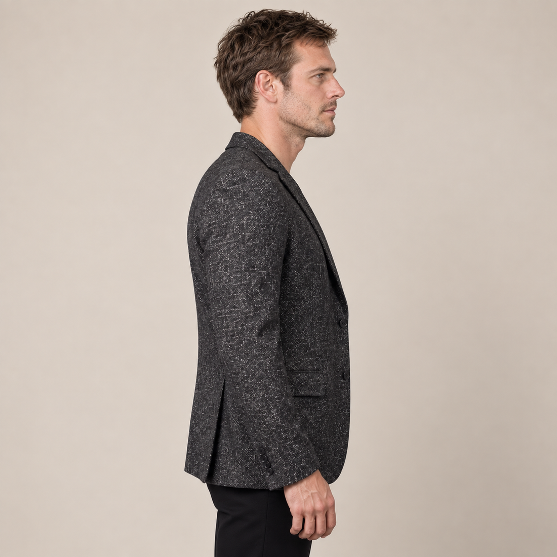 Men's Slim-Fit Winter Blazer Jacket