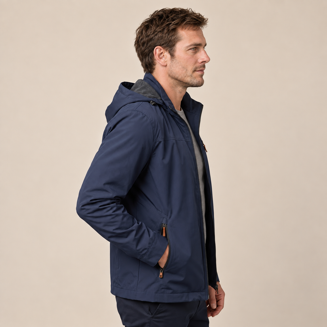 Men's Spring Hooded Softshell Jacket
