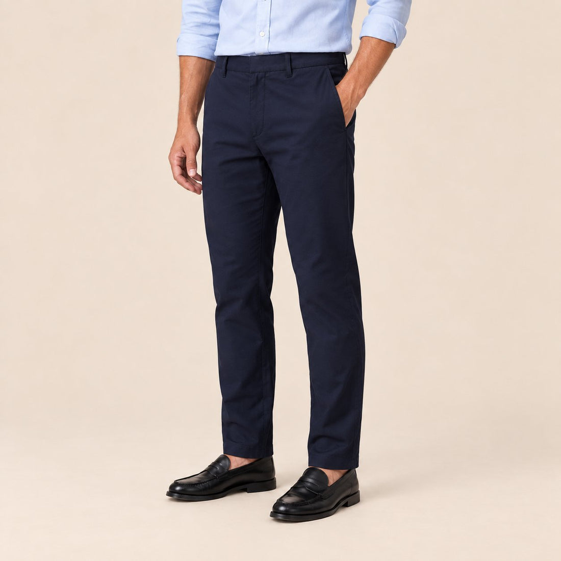 Men's Straight-Fit Chino Trousers