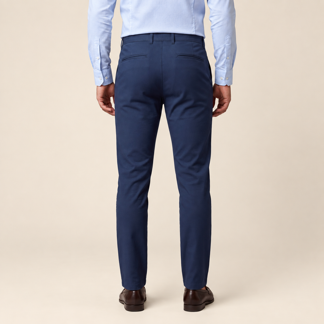 Men's Straight Leg Chino Trousers