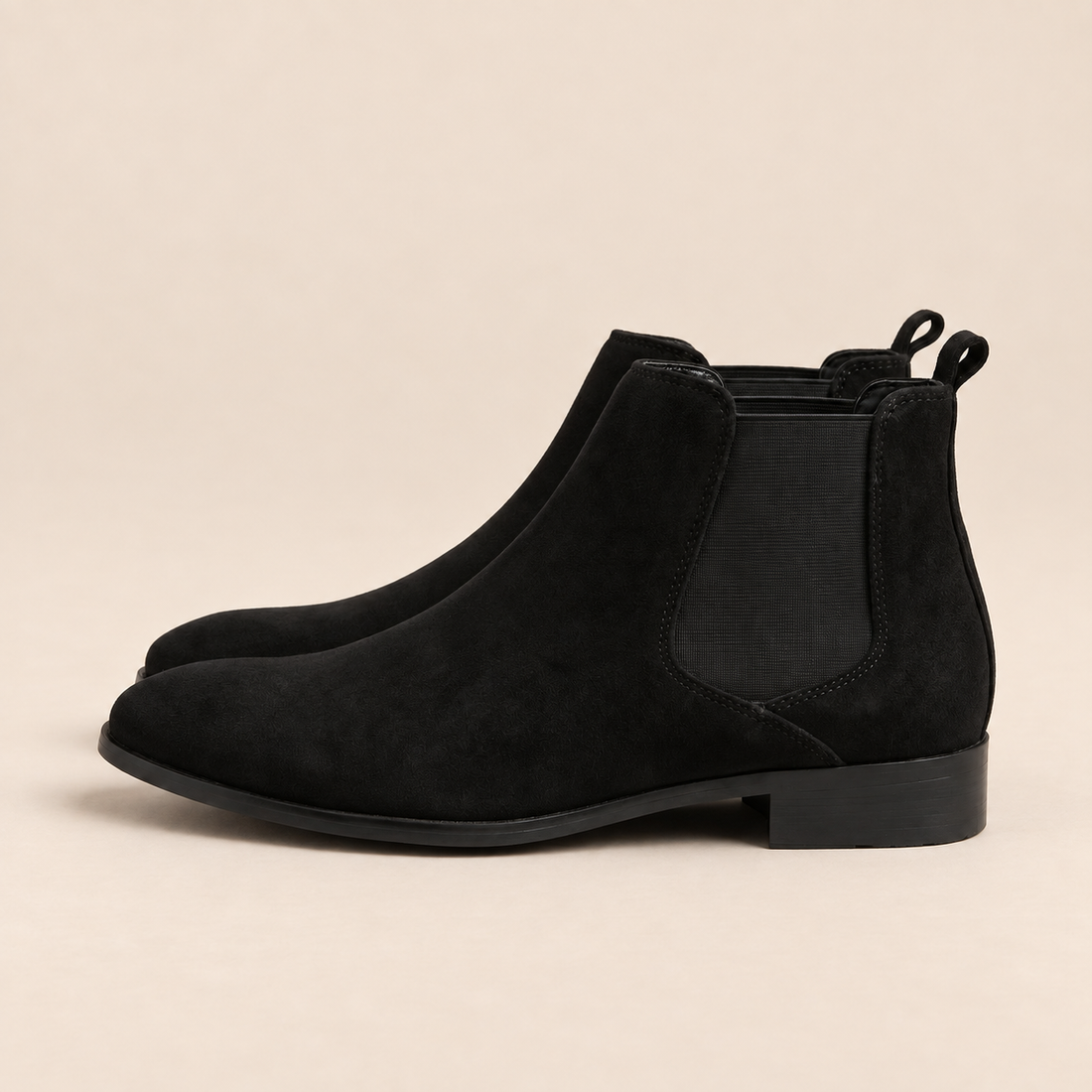 Men's Faux Suede Chelsea Boots