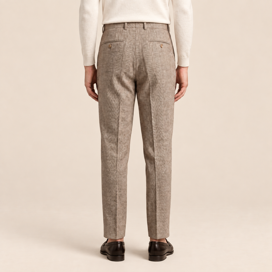 Men's Tailored Ankle-Length Trousers