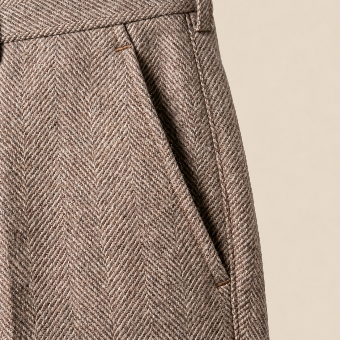 Men's Tailored Ankle-Length Trousers