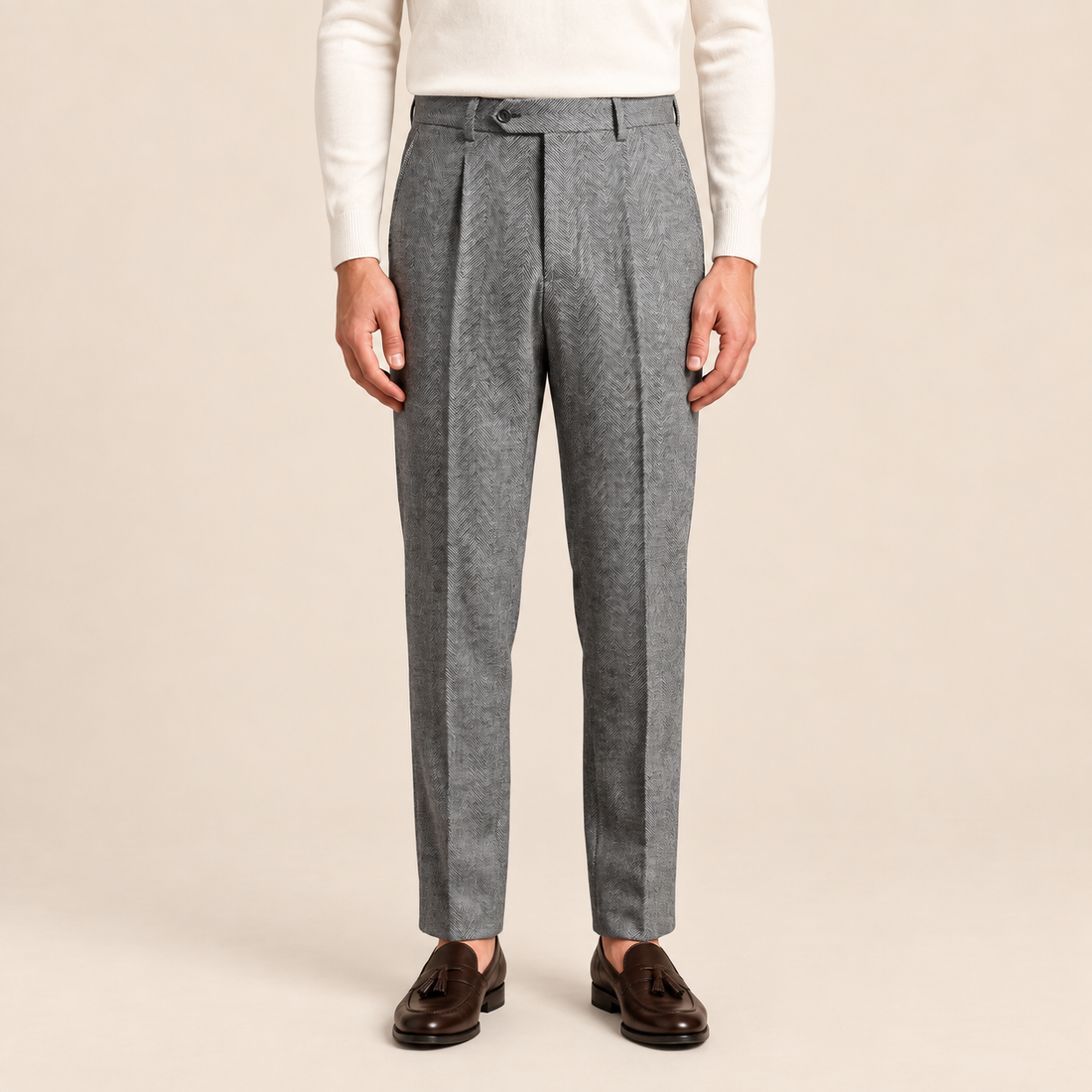 Men's Tailored Ankle-Length Trousers