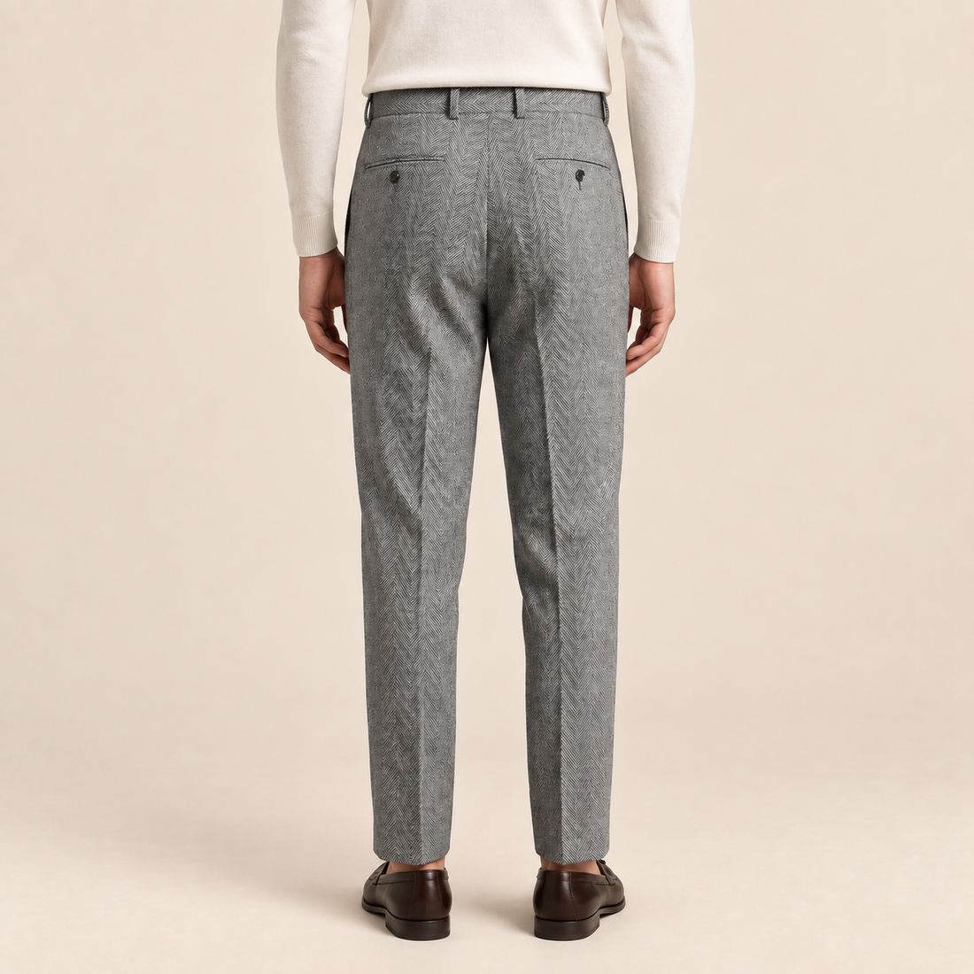 Men's Tailored Ankle-Length Trousers