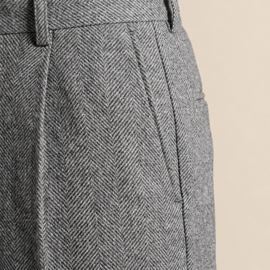 Men's Tailored Ankle-Length Trousers