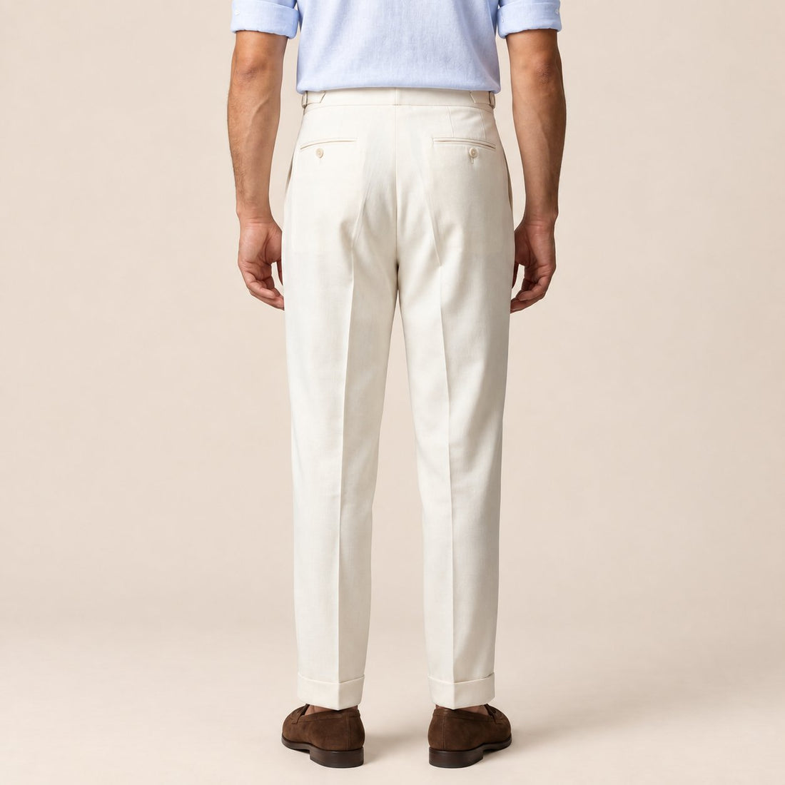 Men's Tailored fit Pleated Trousers