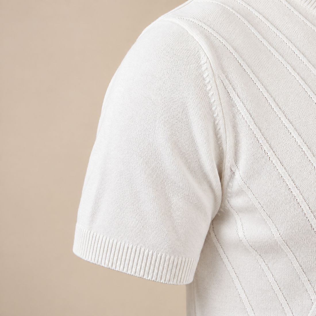 Men's Textured Knit T-Shirt