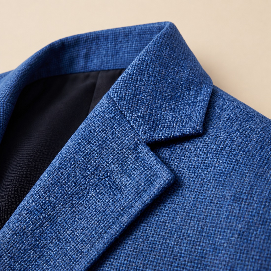 Men's Textured Two-Button Blazer