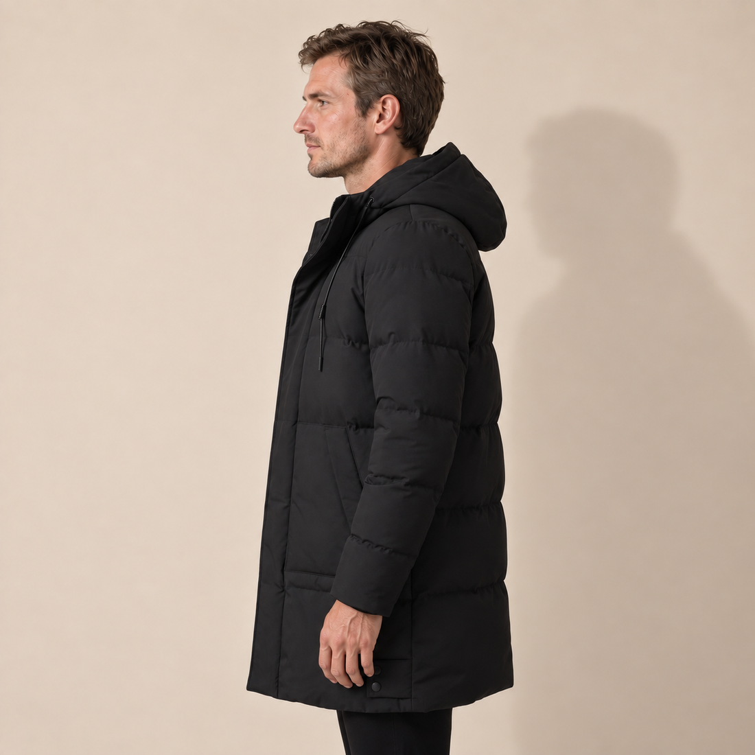 Men's Thick Padded Winter Puffer Jacket