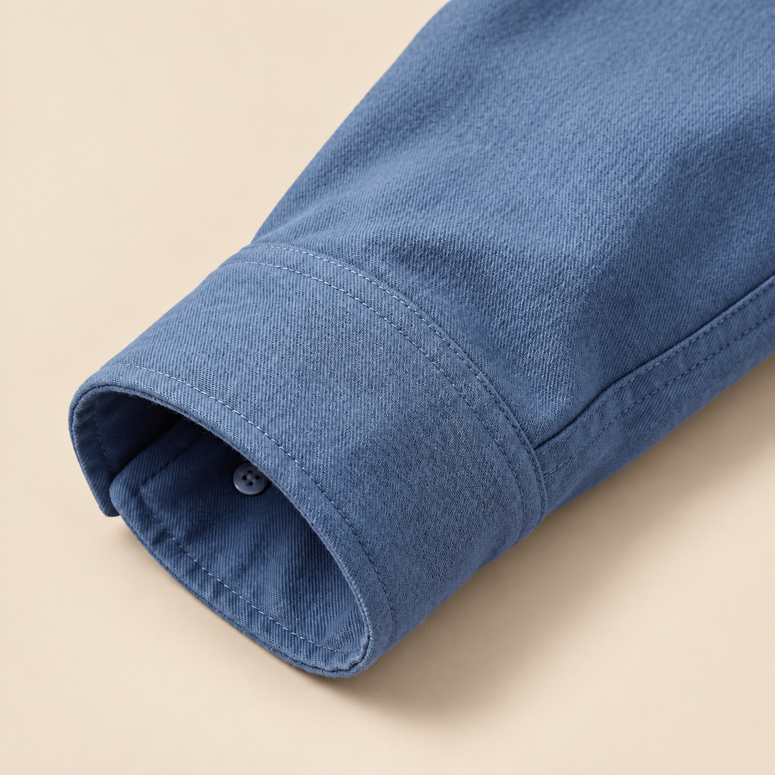 Men's Twin-Pocket Overshirt Slim Fit