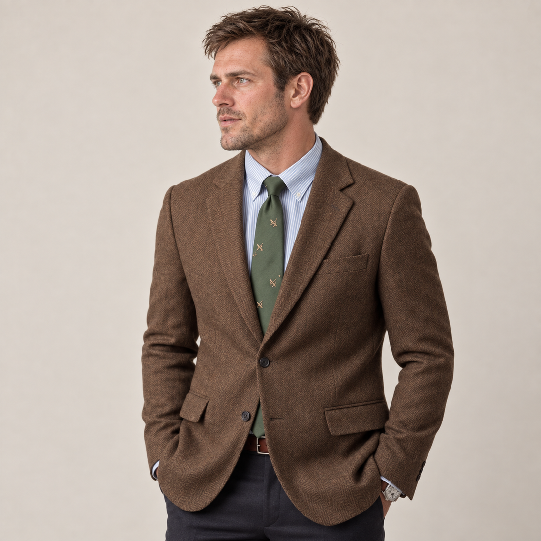 Men's Vintage Blazer Jacket