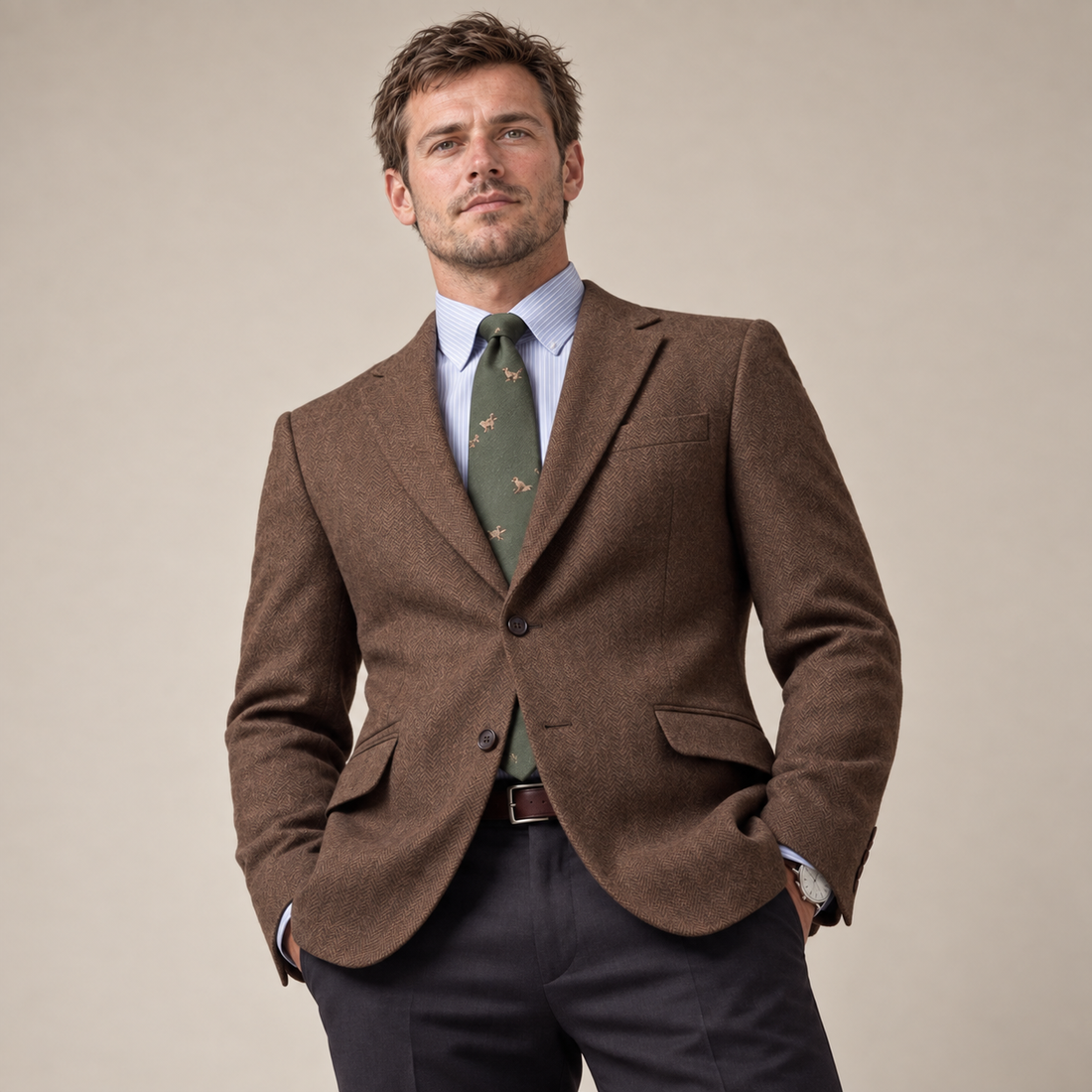 Men's Vintage Blazer Jacket