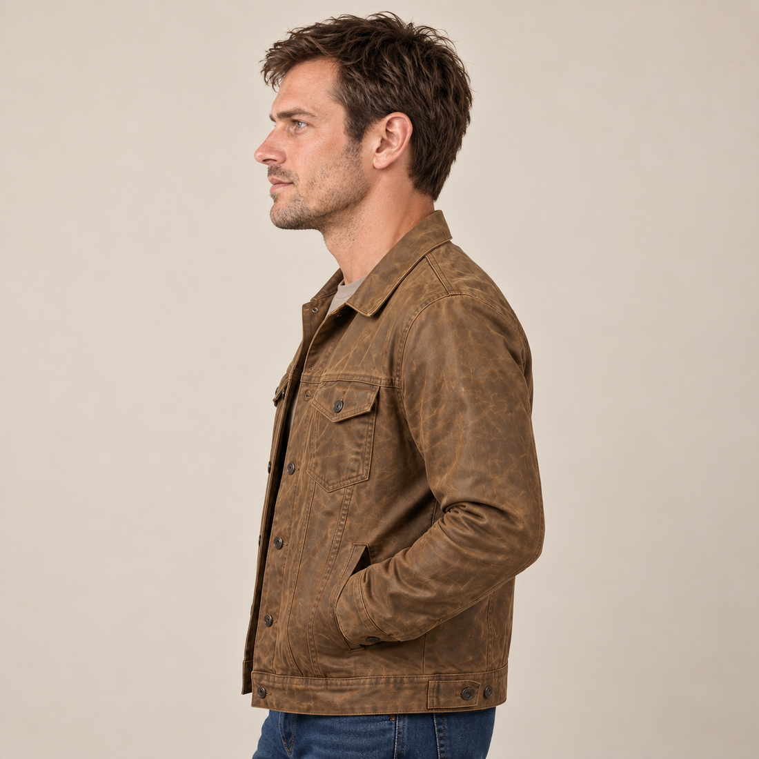Men's Vintage Multi-Pocket Jacket
