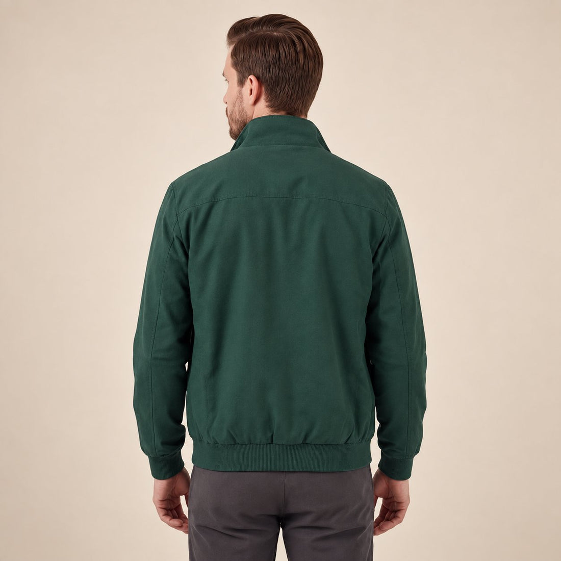 Men's Windproof High Collar Jacket