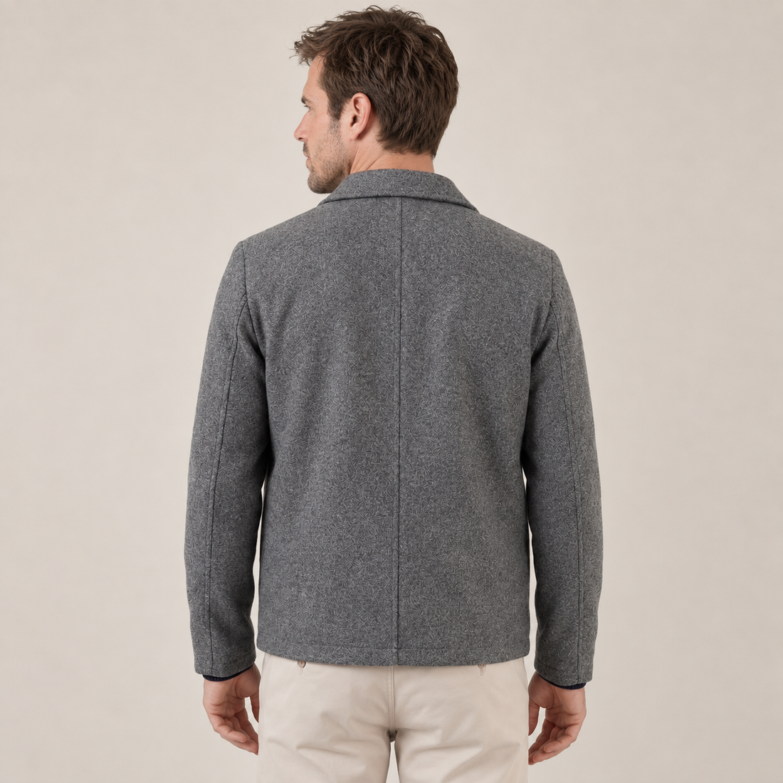 Men's Wool Blend Jacket
