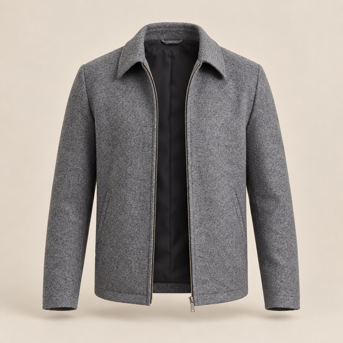 Men's Wool Blend Jacket