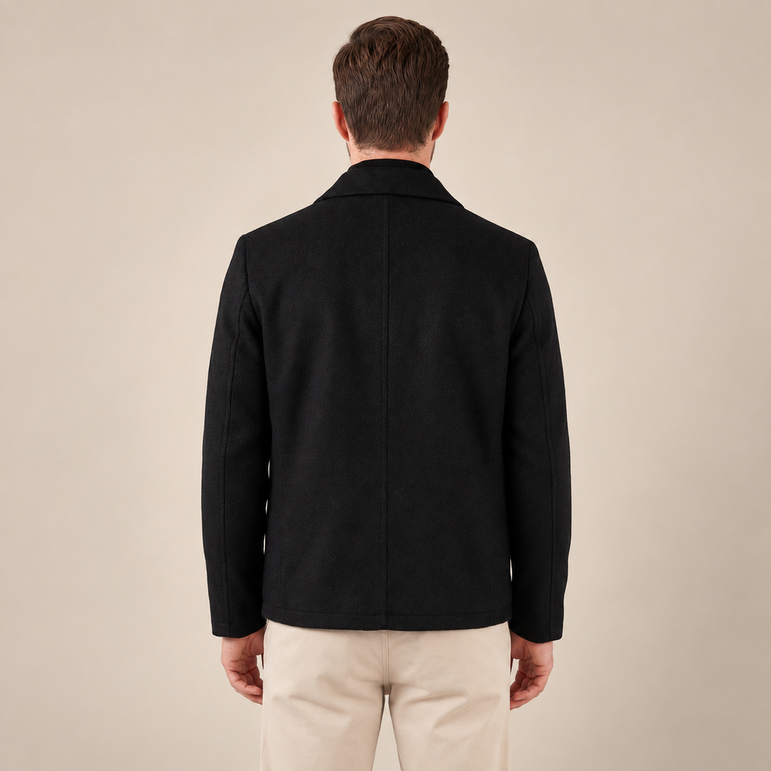 Men's Wool Blend Jacket