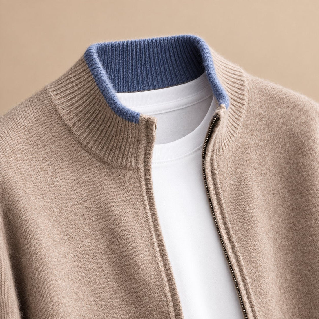 Men's Zip Sweater for Stylish Comfort