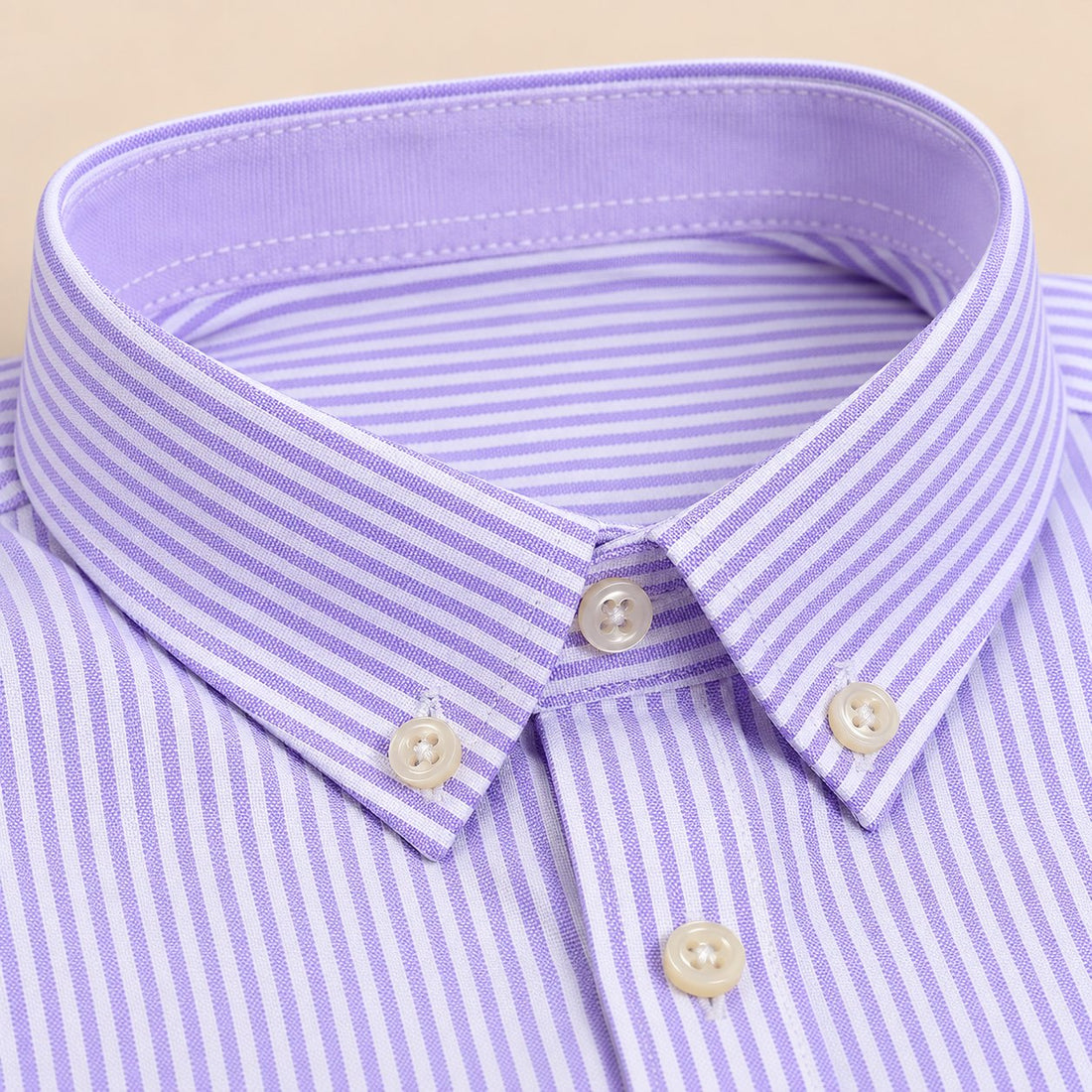 Men's Oxford Cotton Long-Sleeve Shirt
