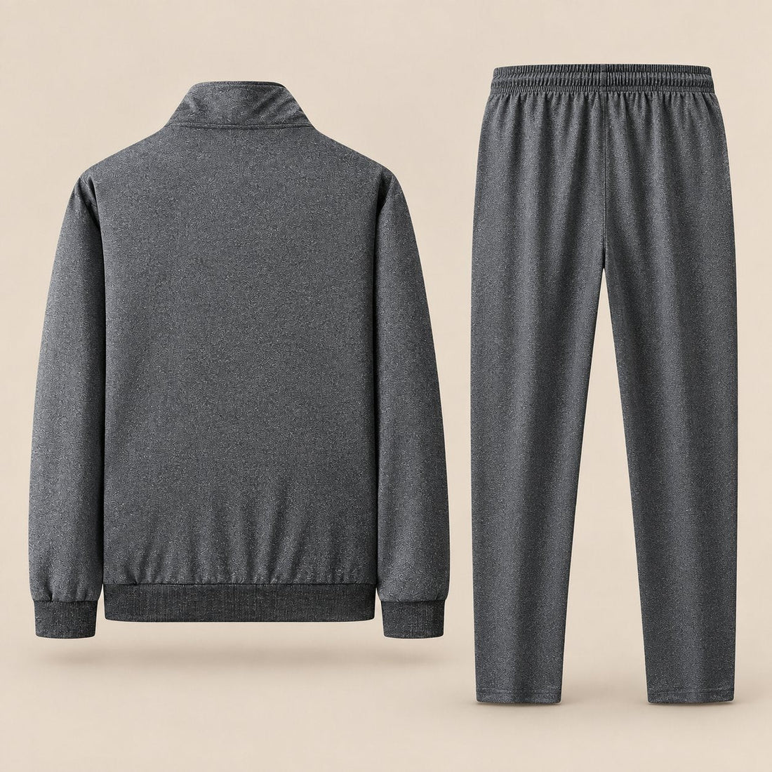 Men's Tracksuit Set Zip Up Stand Collar