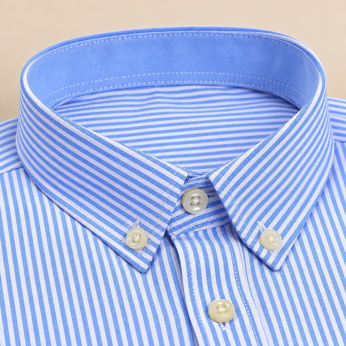 Men's Oxford Cotton Long-Sleeve Shirt