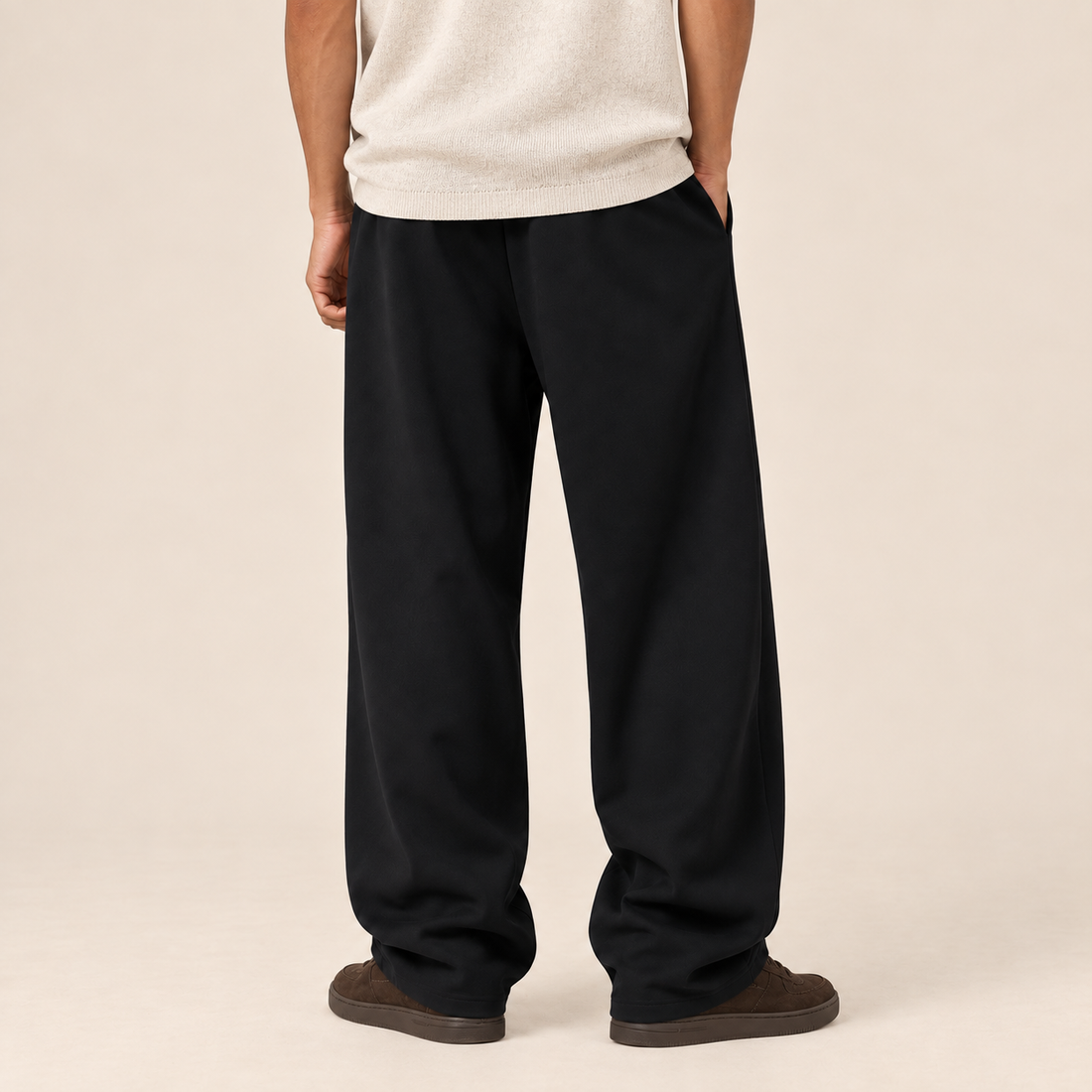 Men's Jogger Trousers with Drawstring Waist