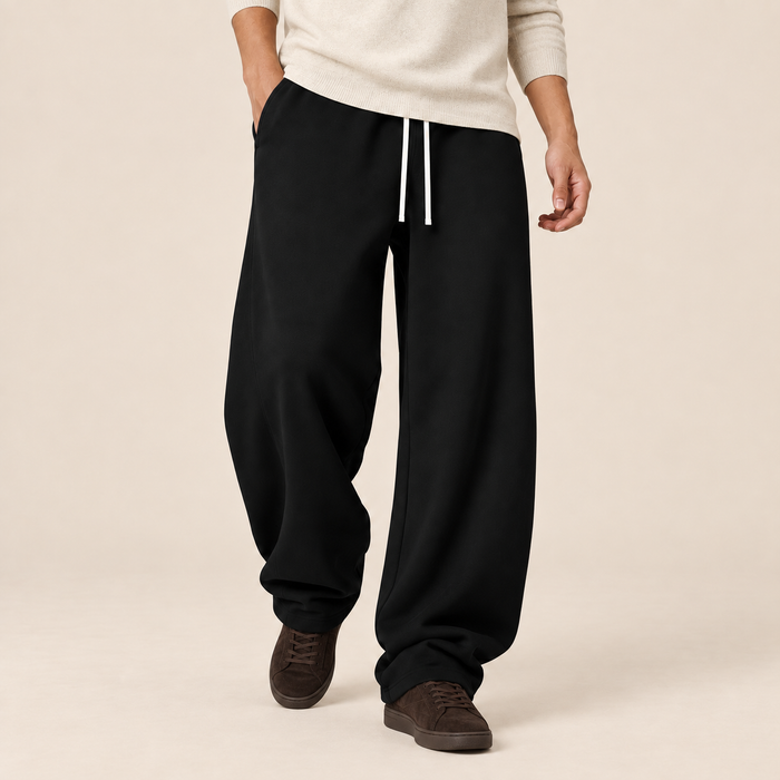 Men's Jogger Trousers with Drawstring Waist