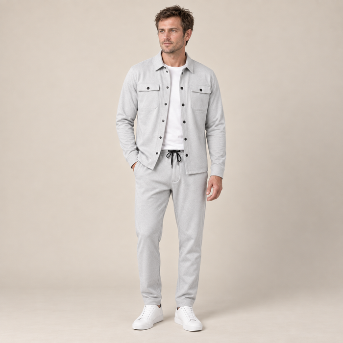 Men's Overshirt and Trousers Co-Ord Set