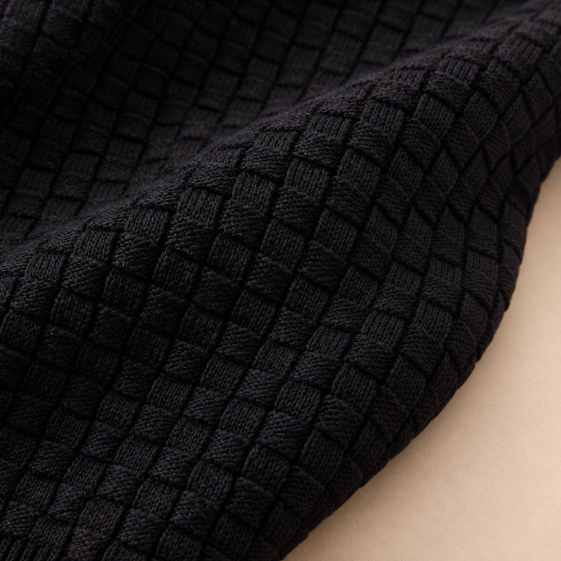 Men's Basket Weave Knit T-Shirt