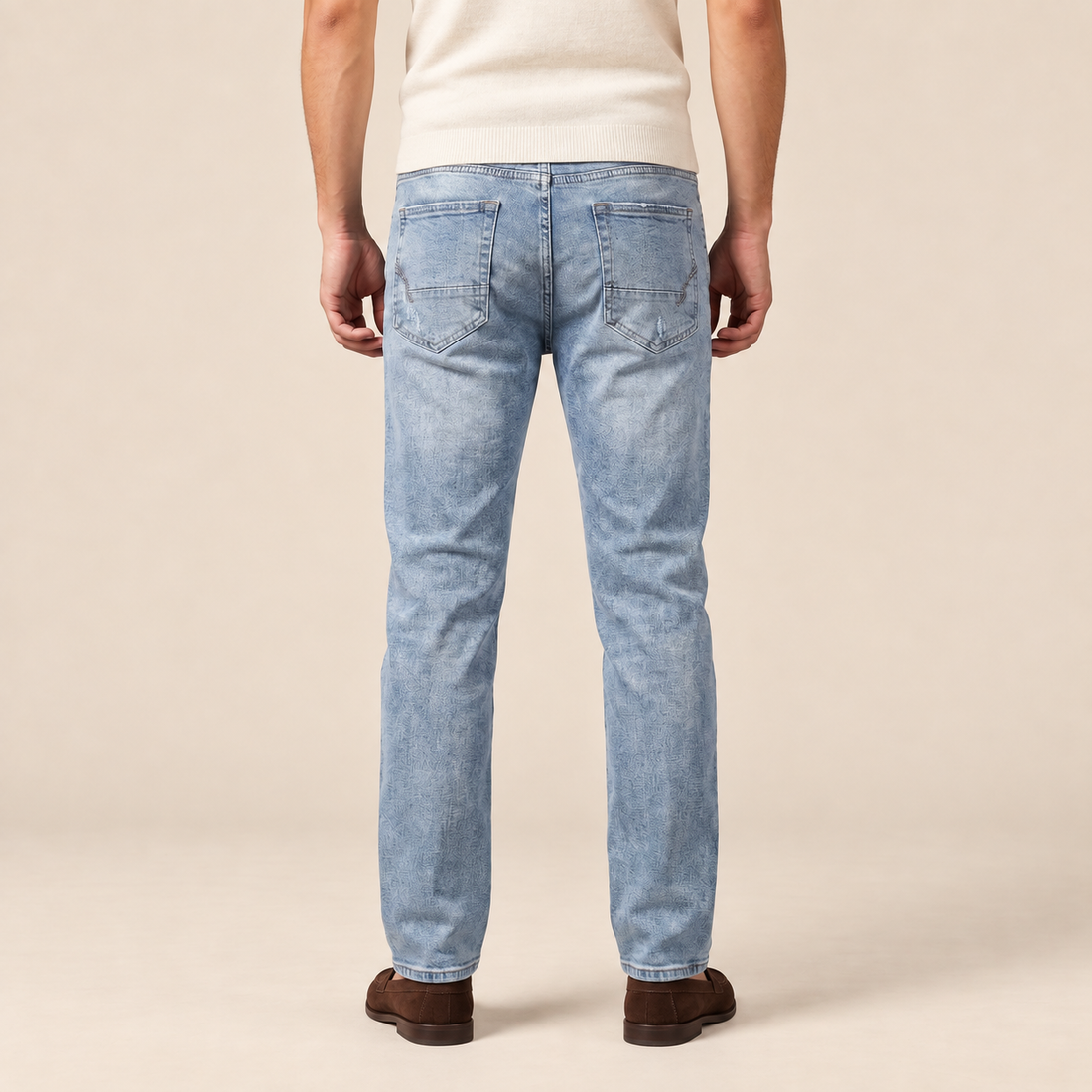 Men's Casual Straight Jeans