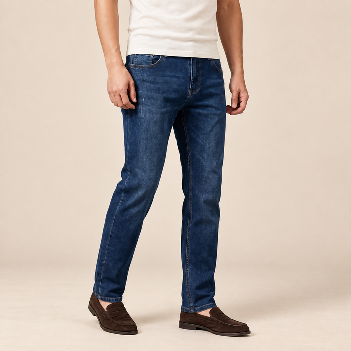 Men's Casual Straight Jeans