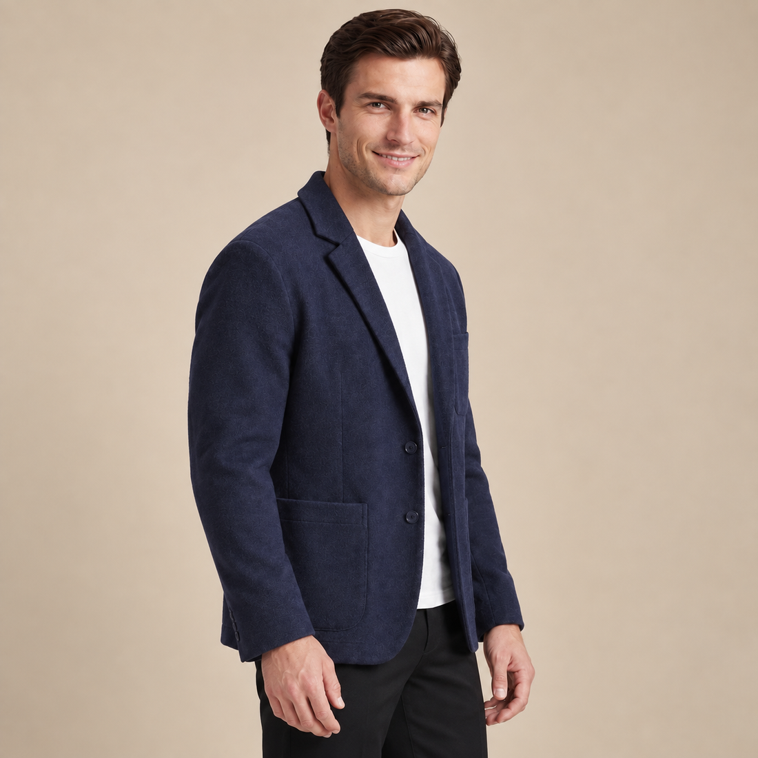 Men's Casual Tailored Fit Jacket