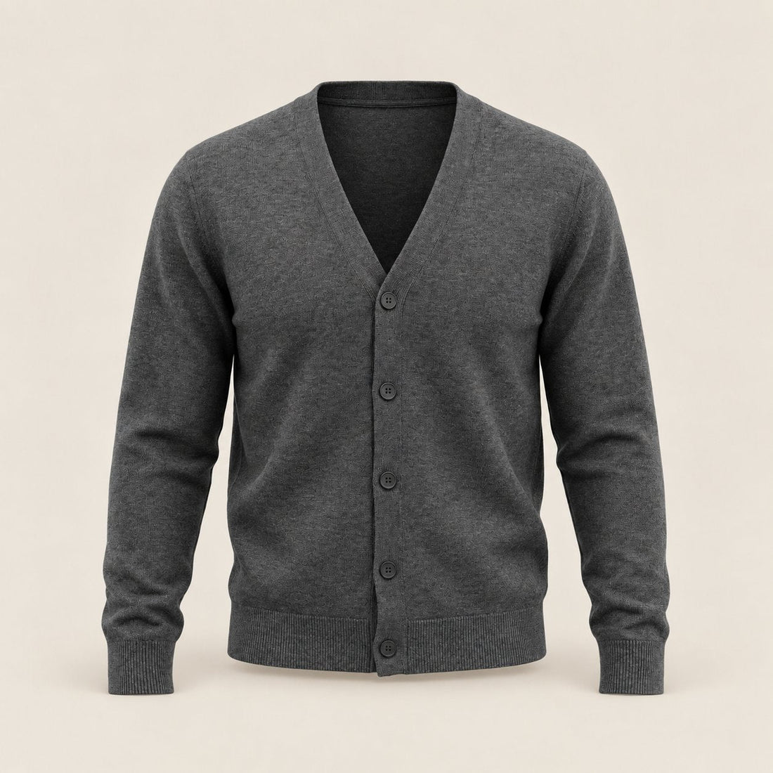 Men's Casual V-Neck Cardigan