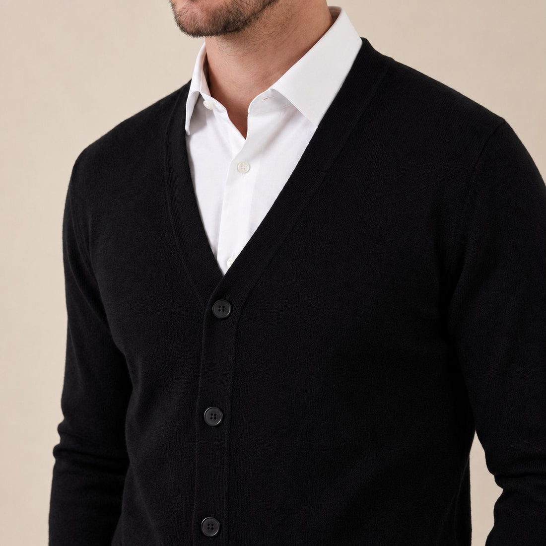 Men's Casual V-Neck Cardigan