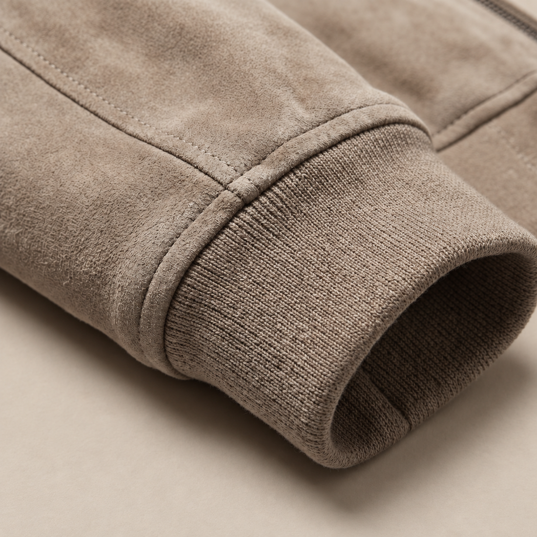 Men's Casual Velvet Bomber Jacket