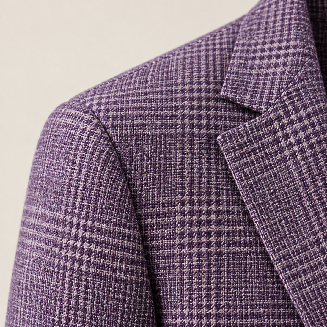 Men's Check Casual Blazer Jacket - Stylish Sport Coat