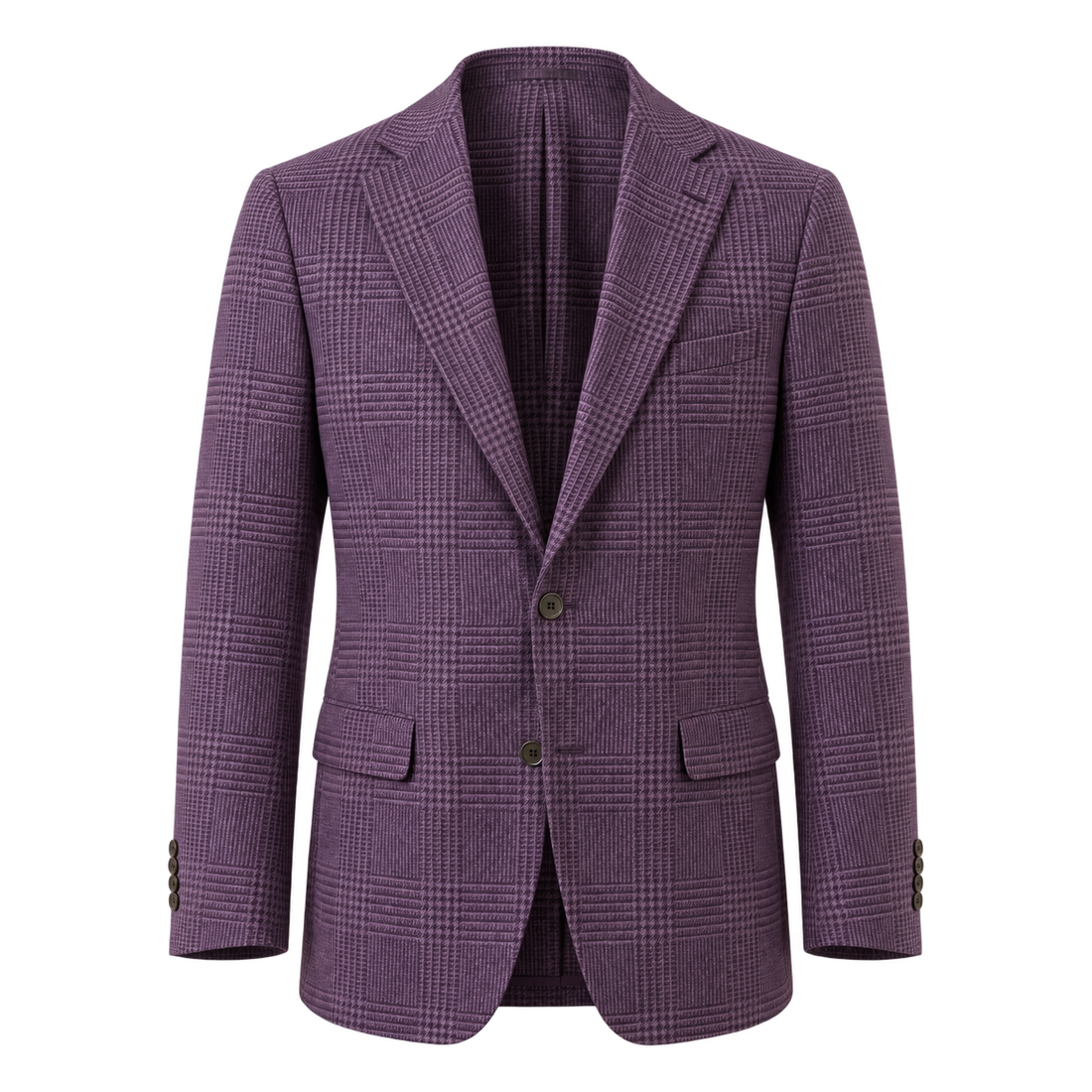 Men's Check Casual Blazer Jacket - Stylish Sport Coat