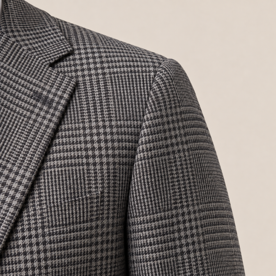 Men's Check Casual Blazer Jacket - Stylish Sport Coat