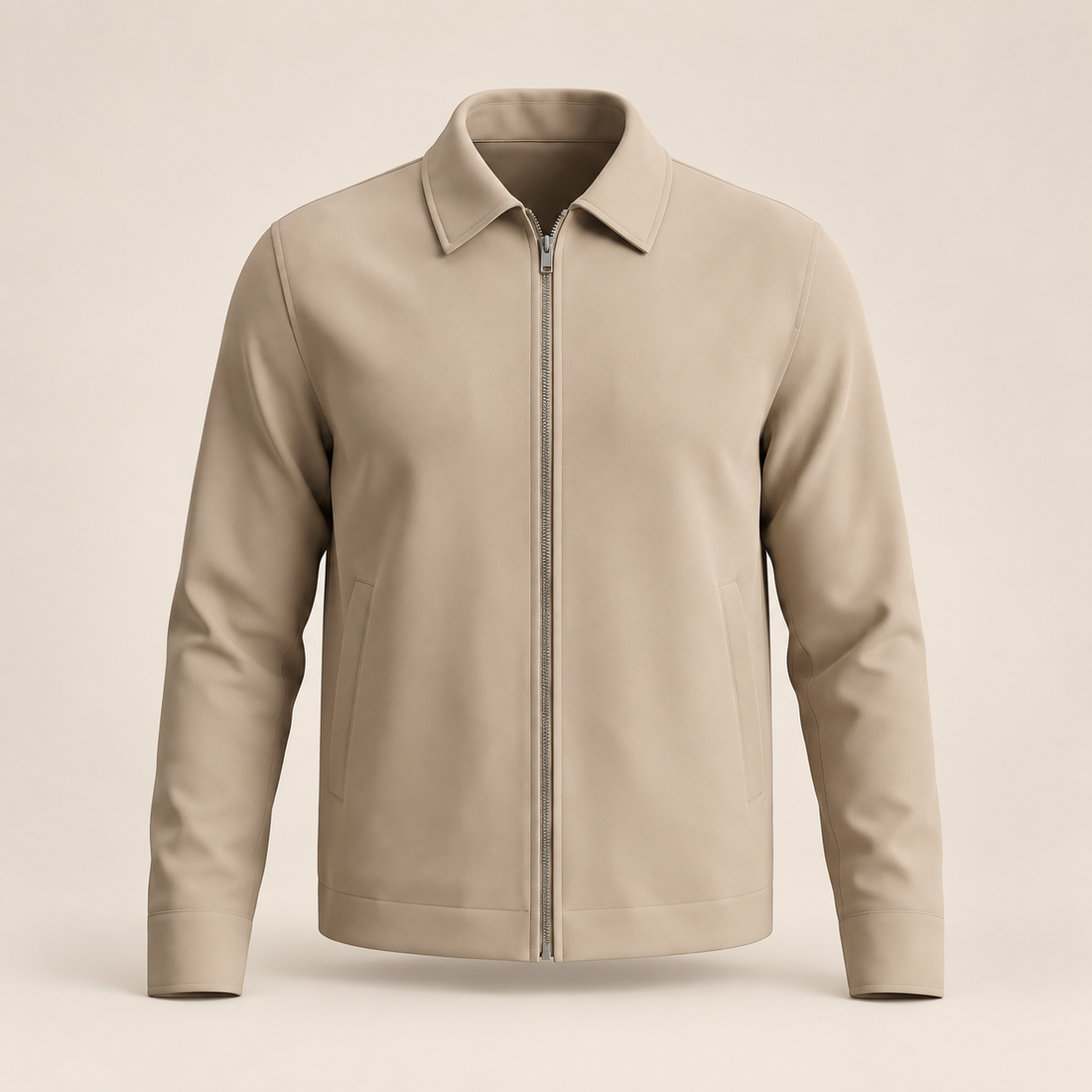Men's Classic Collar Mid-Season Jacket